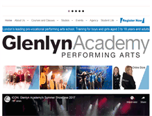 Tablet Screenshot of glenlynacademy.com